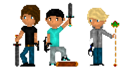 Pseudo Pixelart - Dream Team - WIP - Almost done