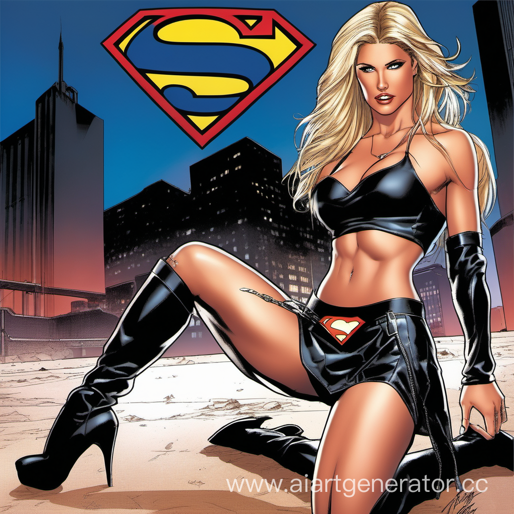 super villainess defeated Superman by sablebomb on DeviantArt