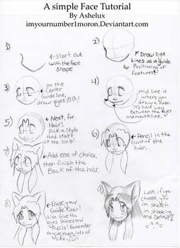 Drawing Tutorial: Simple Face