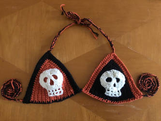 Skull BOO-bies bra