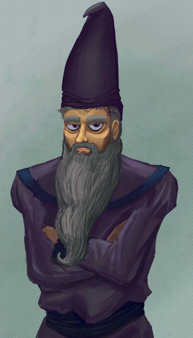 Grumpy Wizard by cryomancerlex on DeviantArt
