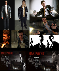 My Max Payne Cosplay Collage