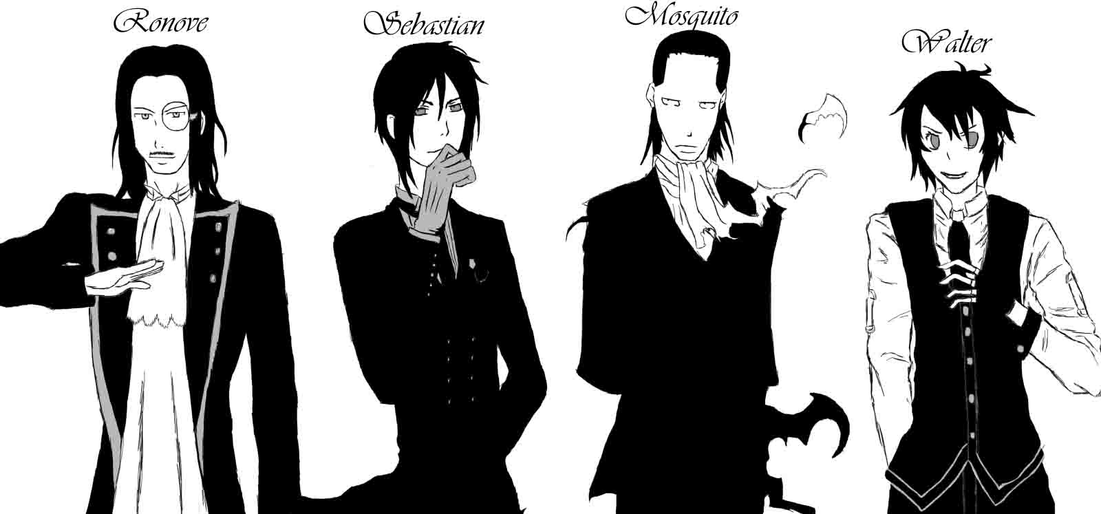 Ronove X Sebastian X Mosquito X Walter By Kingudakuix On Deviantart Ronove X Sebastian X Mosquito X Walter By Kingudakuix On Deviantart
