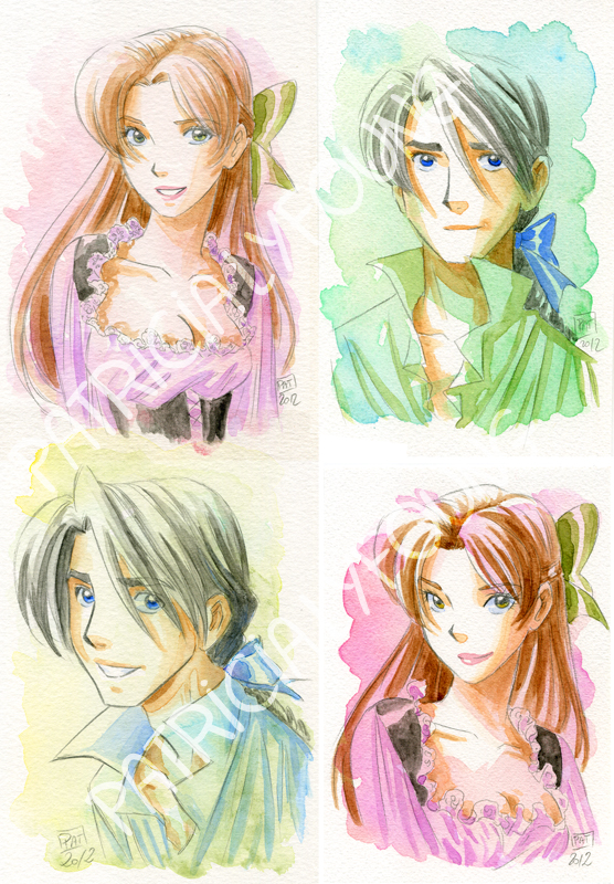Portraits aquarelle 02 by patriciaLyfoung