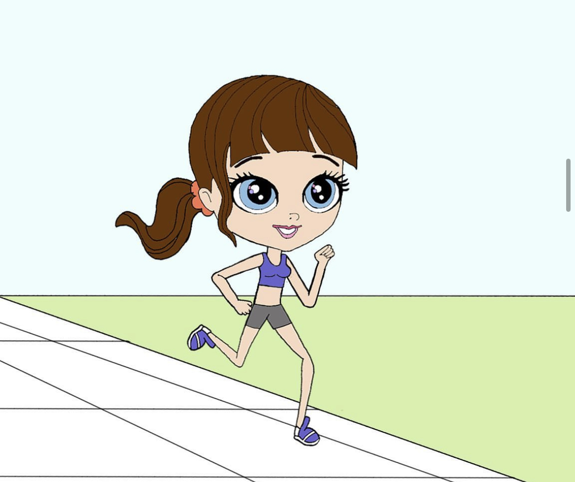 Blythe Baxter Jogging by IronGhost828 on DeviantArt