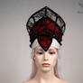 Red-Black gothic victorian crown