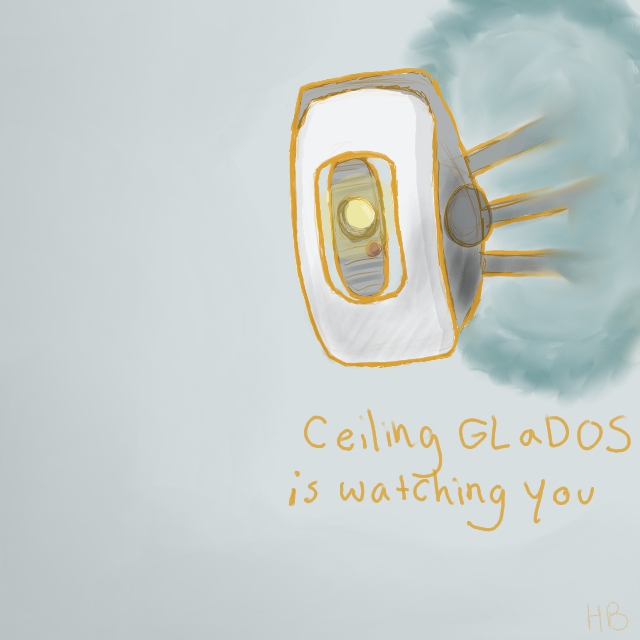 Ceiling GLaDOS