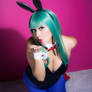 Cosplay Bulma conejita