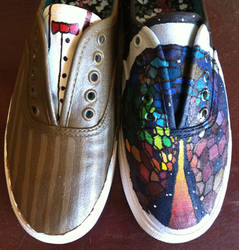 Muse/Doctor Who Shoes