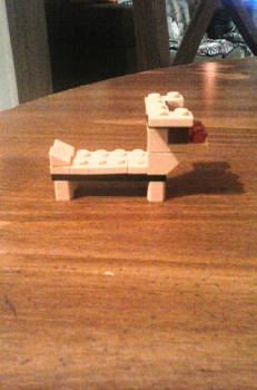 baby brother mad lego reindeer