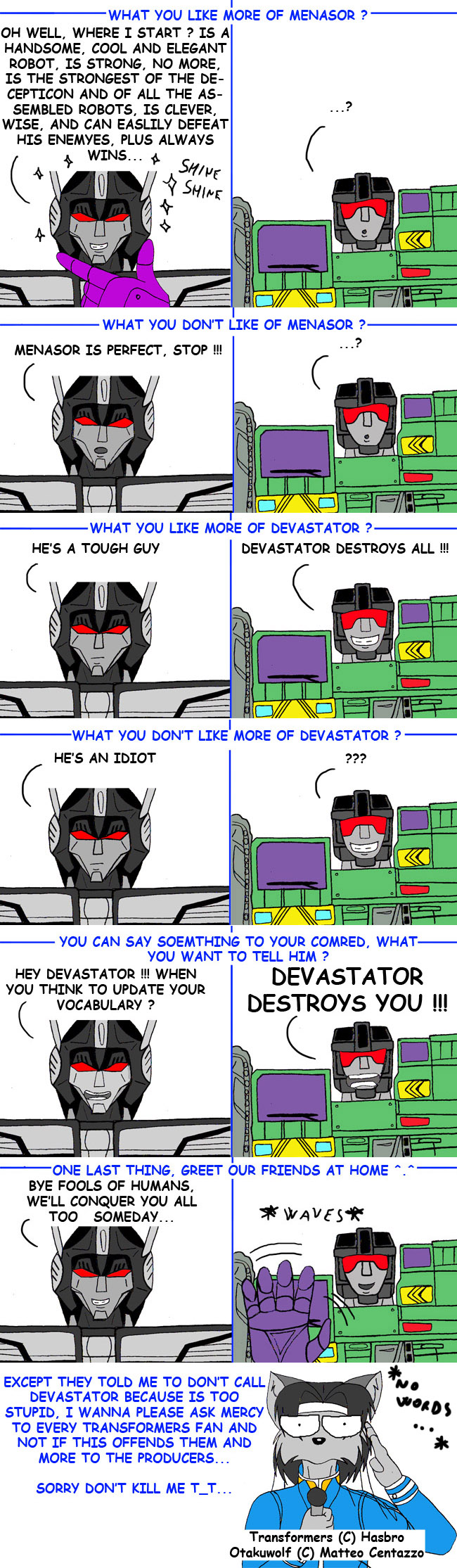 Transformers interwiev 3