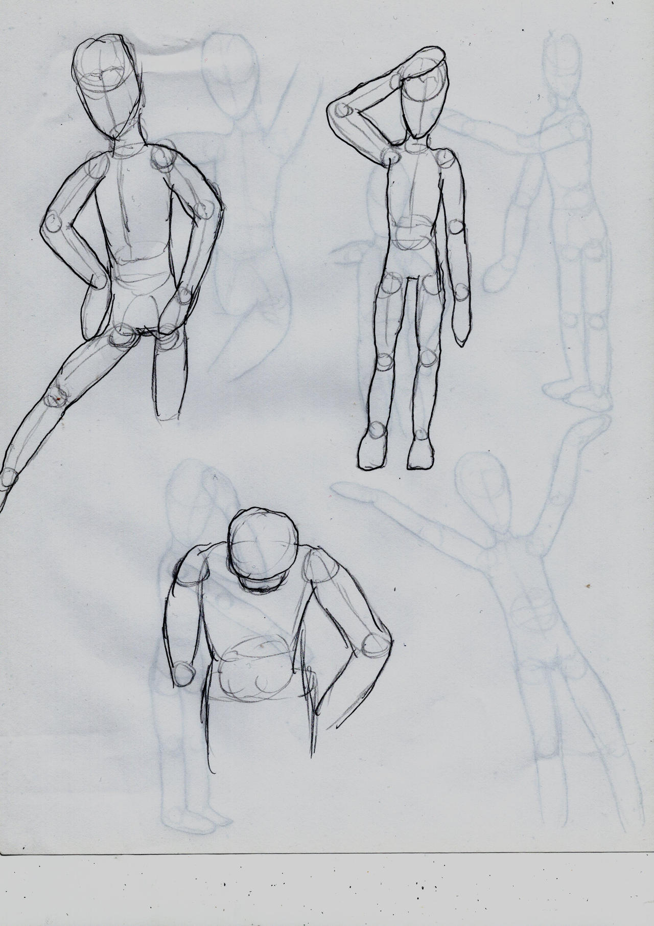 Figure Drawings 82 by Moongaze14 on DeviantArt
