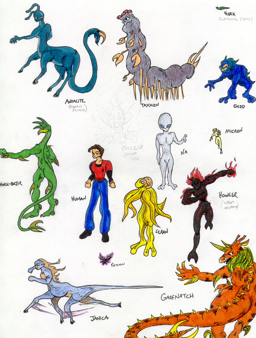 Alien Sheet by EcchiRhino on DeviantArt