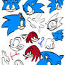 Sonic doodles