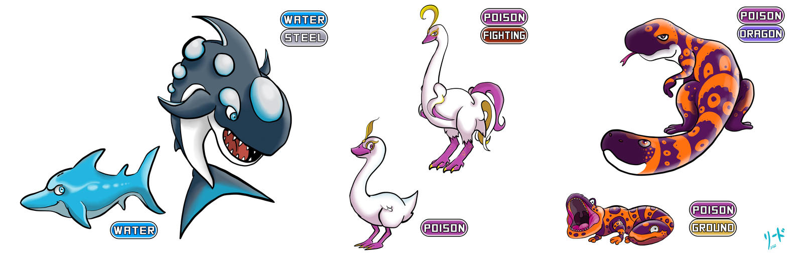 Fakemon by EcchiRhino on DeviantArt