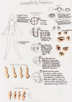 Human Proportions/ Sideview Tutorial