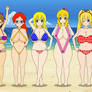 Export Batch 1: Main Girls in Swimsuits