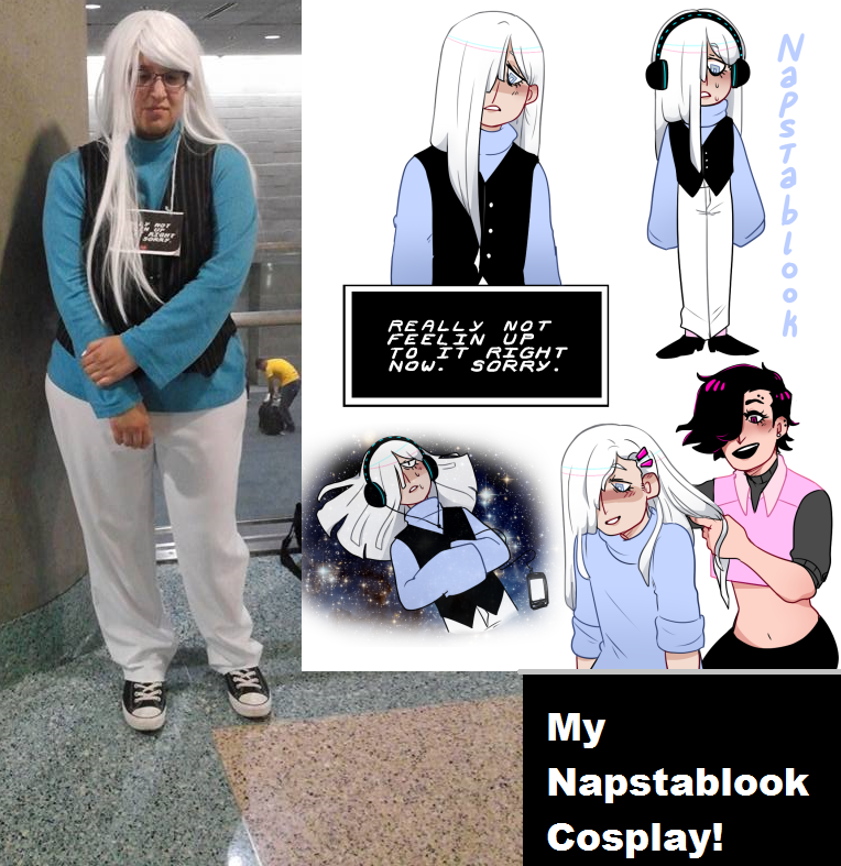 My Cosplay Anime Expo 2016 ~ Napstablook!