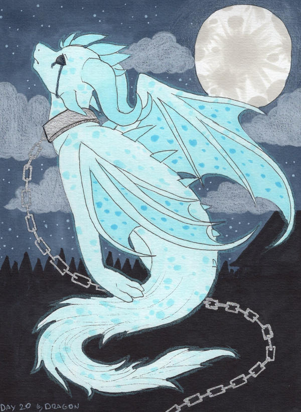 Day 20 - Ghost Dragon by GalaxyWings-Art on DeviantArt