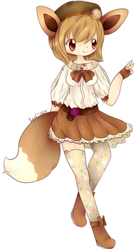 Eevee Gijinka Adopt (Open)