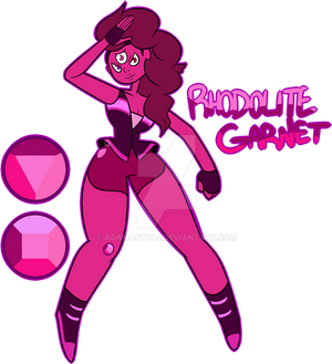 Rhodolite Garnet By Xombiejunky