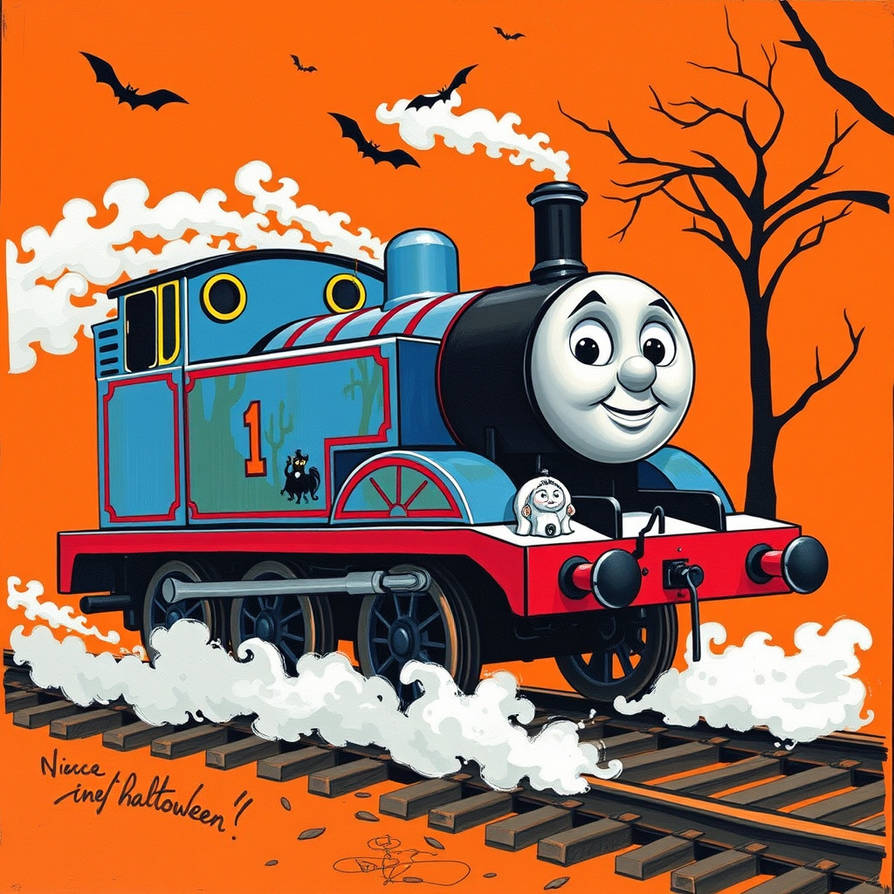 Halloween Engine Rws Thomas the Tank Engine Halloween by Aidan827 on DeviantArt