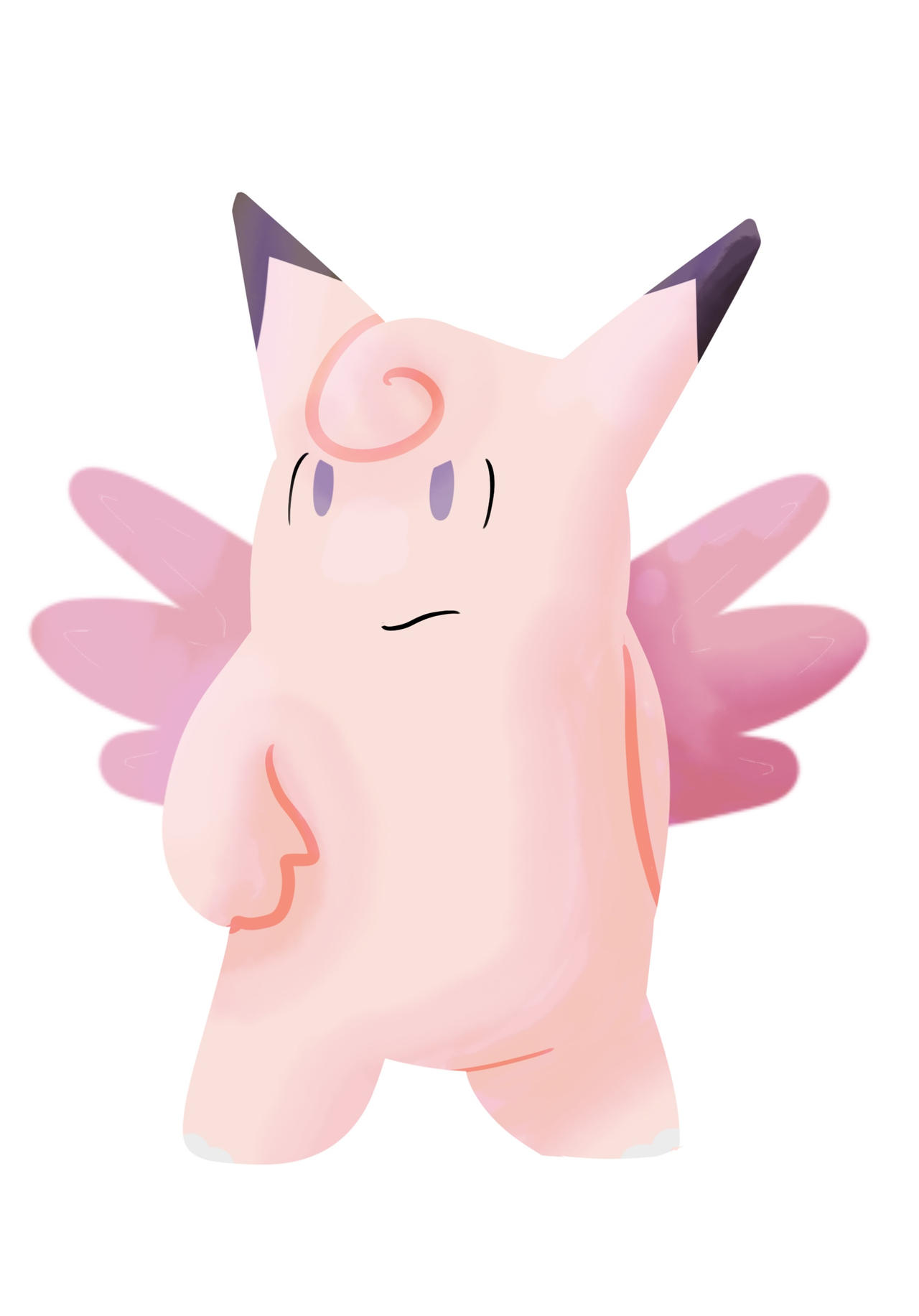 Clefable by MiraculousLazuli on DeviantArt