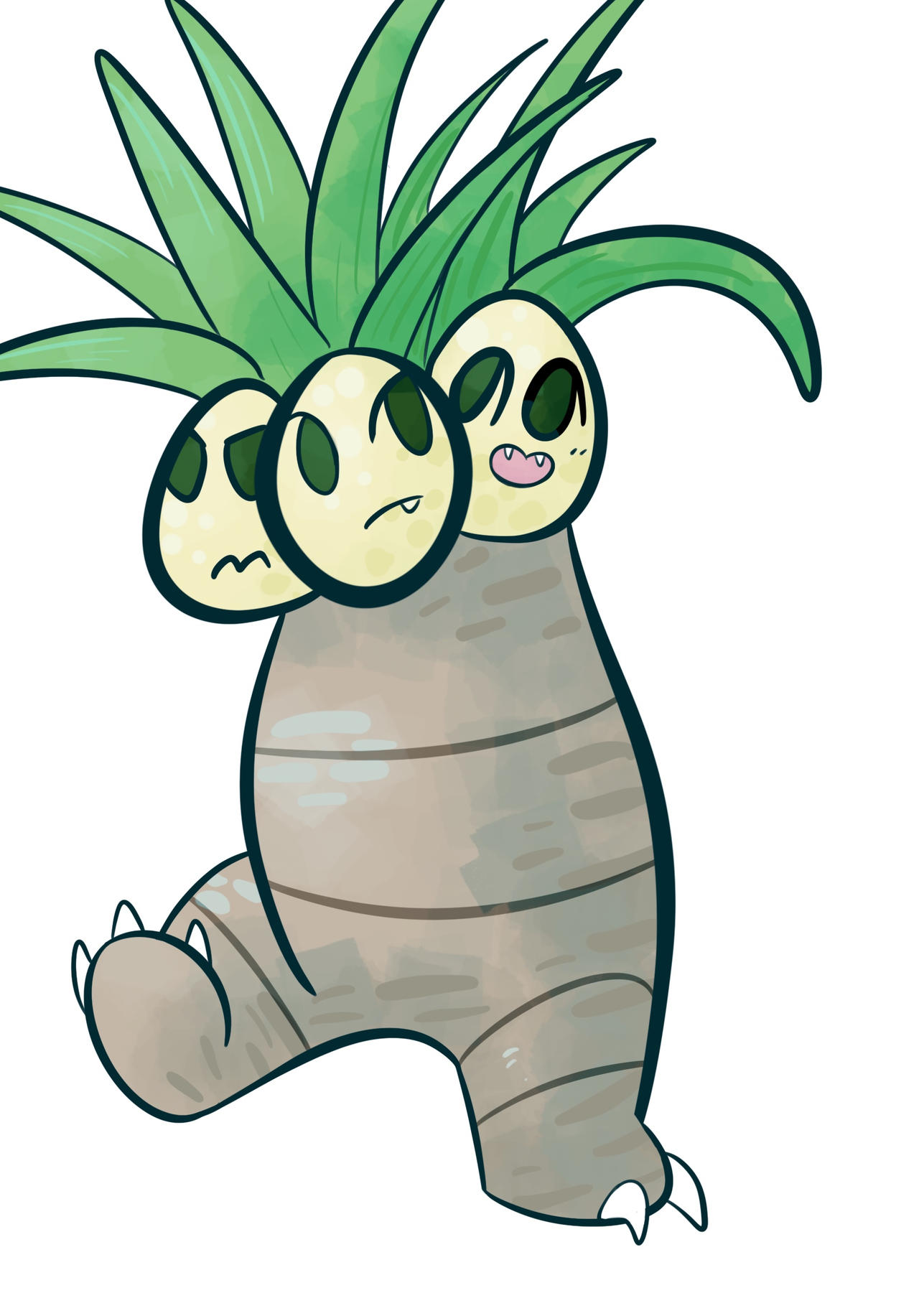 Exeggutor by MiraculousLazuli on DeviantArt