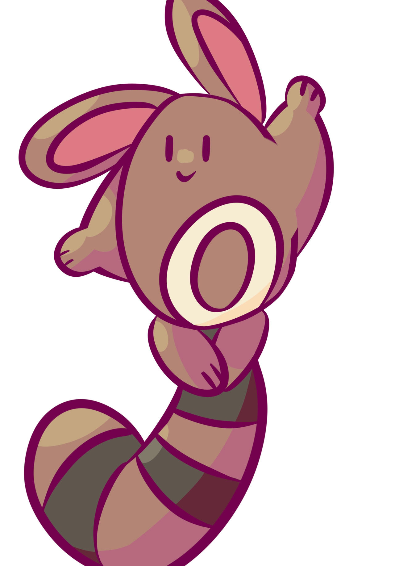 Sentret Standing Sentret by MiraculousLazuli on DeviantArt