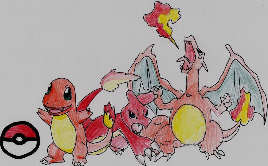 Charmander Evolution Animation Charmander evolution by B0bbleT0p on DeviantArt