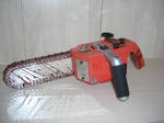 Resident Evil Chainsaw PS2 by Stock-Karr