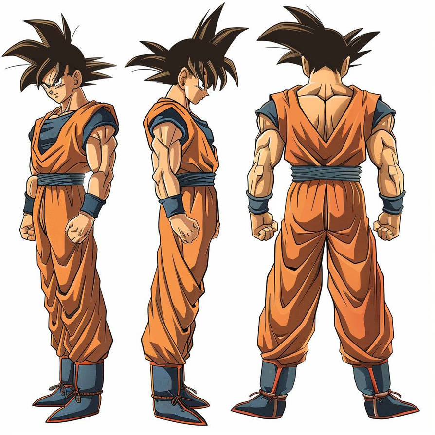 Goku concept art by radiantAi on DeviantArt
