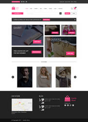 Online Clothing Store Web Design