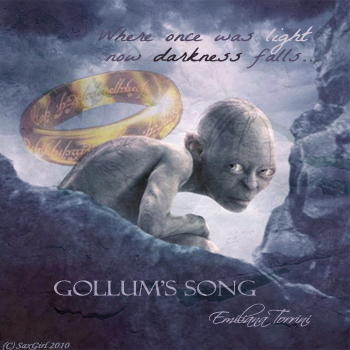 Gollum's song - Album art