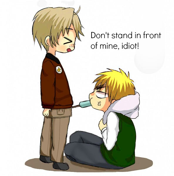 UsUk- Don't stand in front of mine