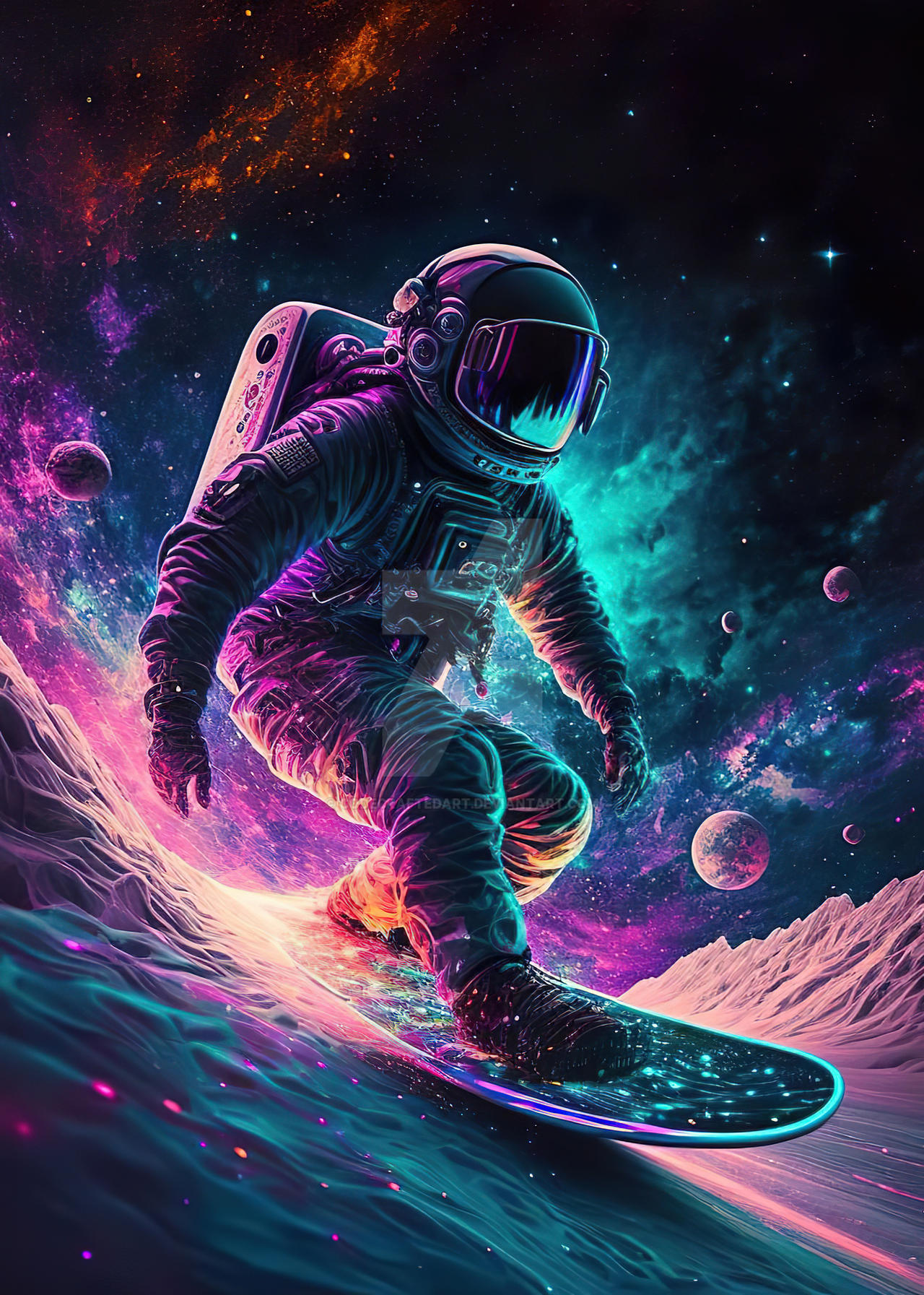 Space Surf Space Surfer by CodeCraftedArt on DeviantArt