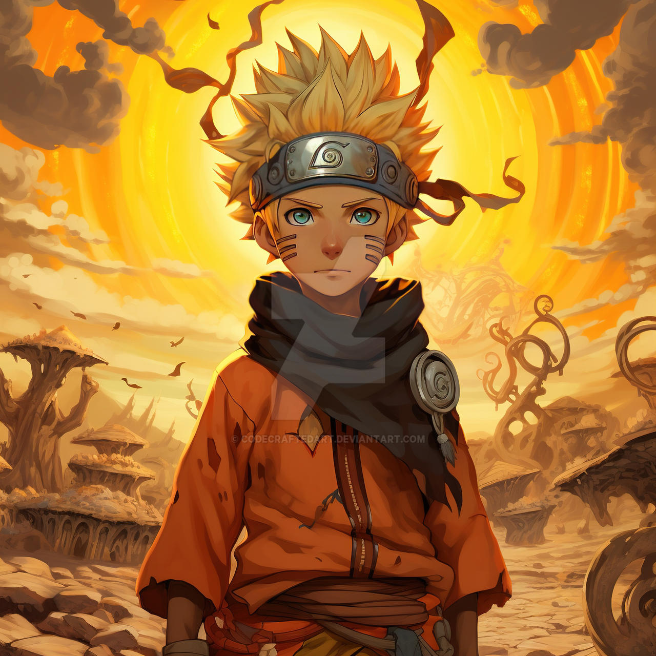 Naruto Uzumaki by CodeCraftedArt on DeviantArt
