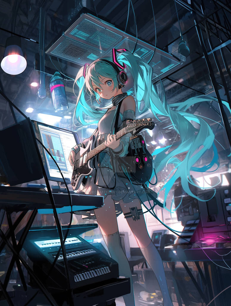 Hatsune Miku by CodeCraftedArt on DeviantArt