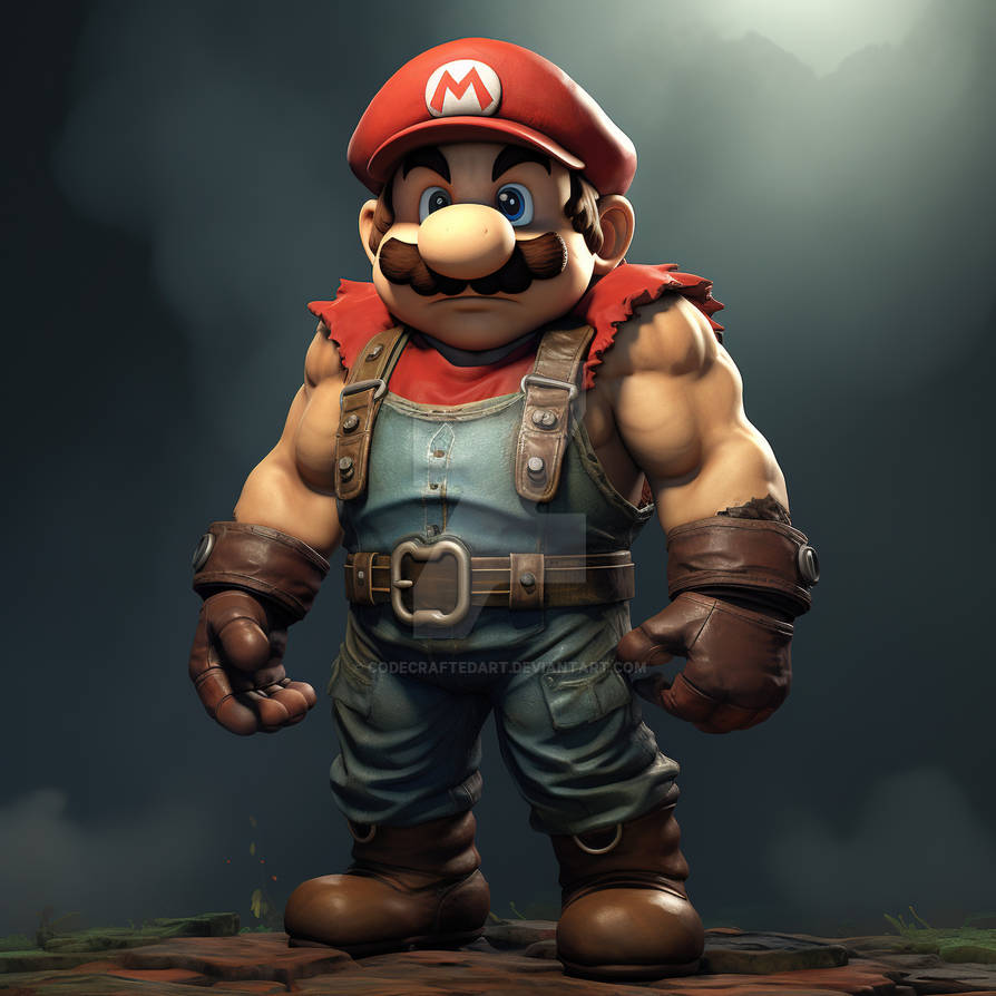 Super Roids Super Mario On Steroids by CodeCraftedArt on DeviantArt