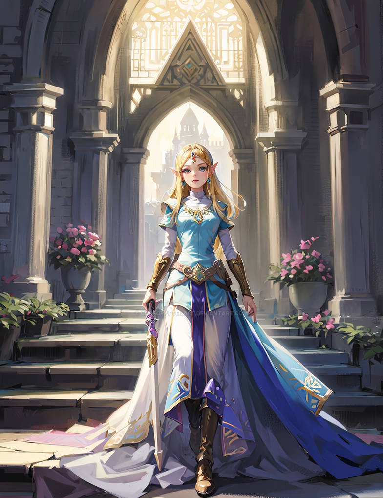 Princess Zelda By CodeCraftedArt On DeviantArt princess-zelda-by-codecraftedart-on-deviantart