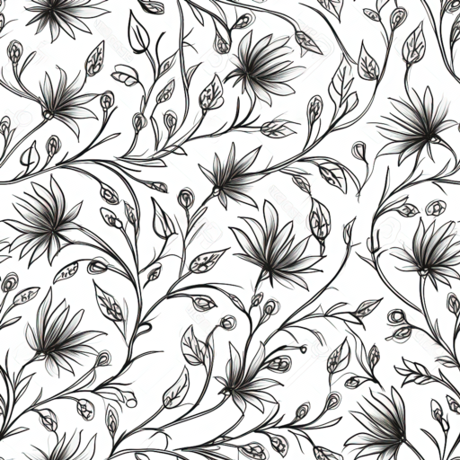 Patterns Profile Picture DeviantArt Seamless Floral Pattern Profile Skin by CodeCraftedArt on ...