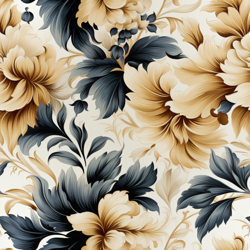 Patterns Profile Picture DeviantArt Seamless Floral Pattern Profile Skin by CodeCraftedArt on ...