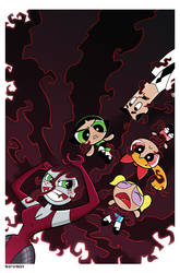 A Hairy Situation!  Sedusa vs. Powerpuff Girls by BillForster