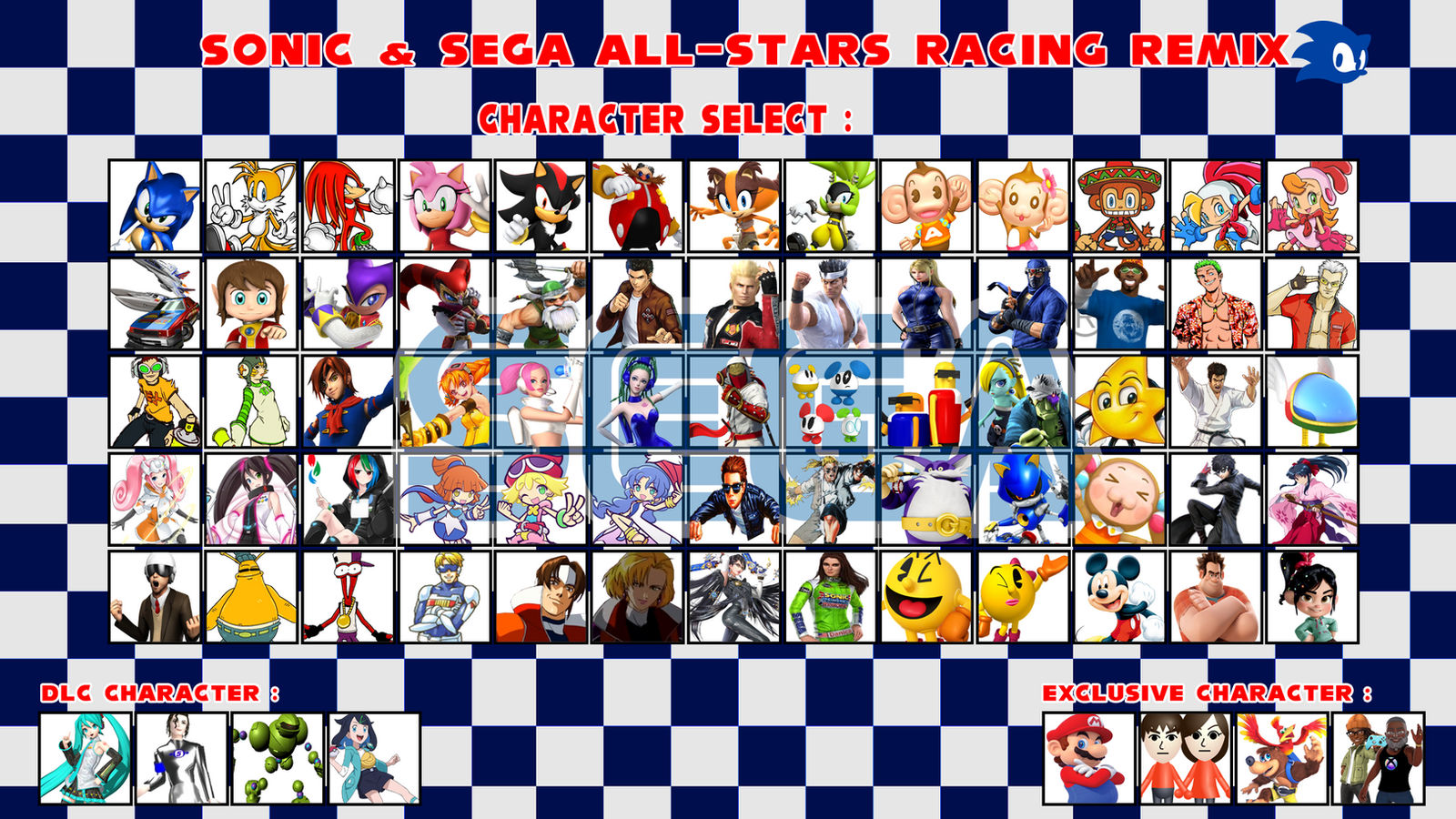 Sonic And Sega All stars Racing Remix Character By Alexander2ksmille On sonic-and-sega-all-stars-racing-remix-character-by-alexander2ksmille-on