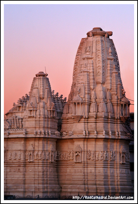 The White Cathedral at dusk