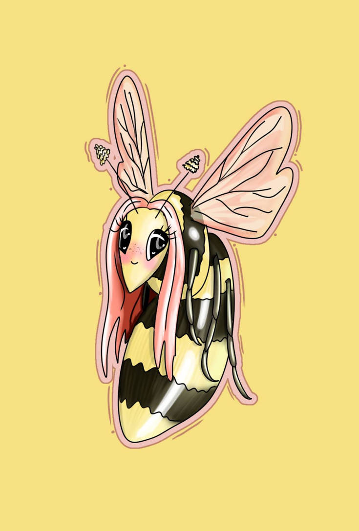 Bee Deviantart Style Bee by hamstersauruss on DeviantArt