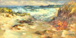 Sand and Surf by hbpaintings