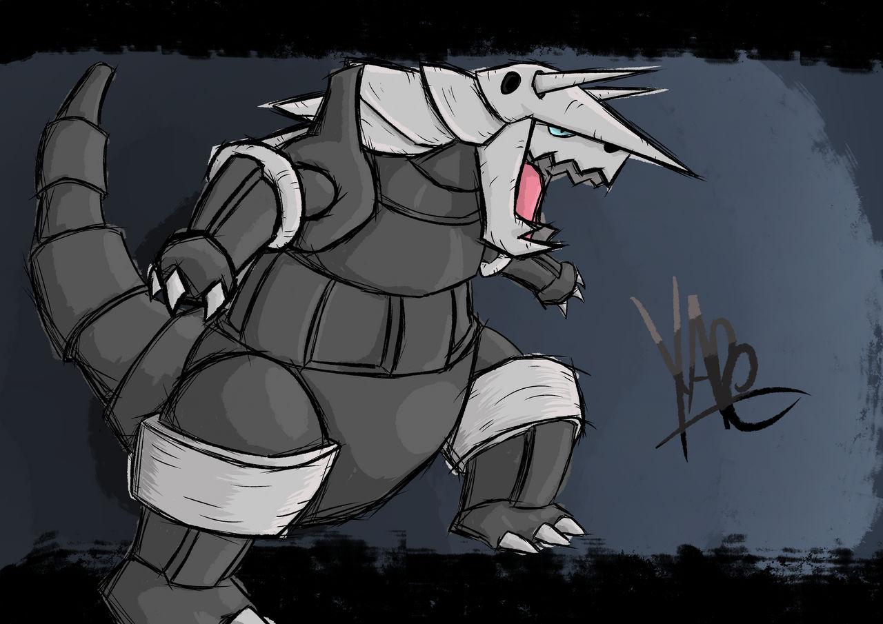 Aggron fanart by yapemad on DeviantArt