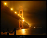 Golden Gate Glowing by smBarbaRoja