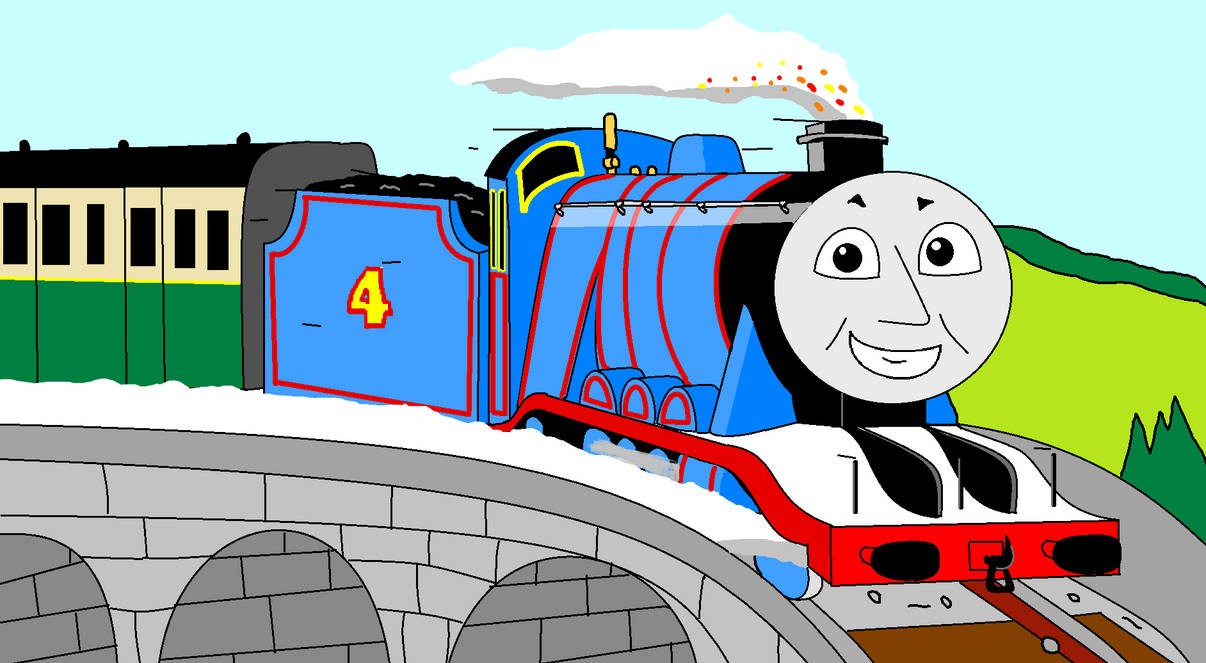Gordon the Express Engine by msartandmore on DeviantArt